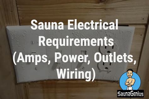 sauna electrical circuit requirements